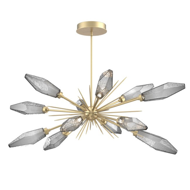Elaris Rock Crystal Oval Chandelier 53.5'' - Richardrider