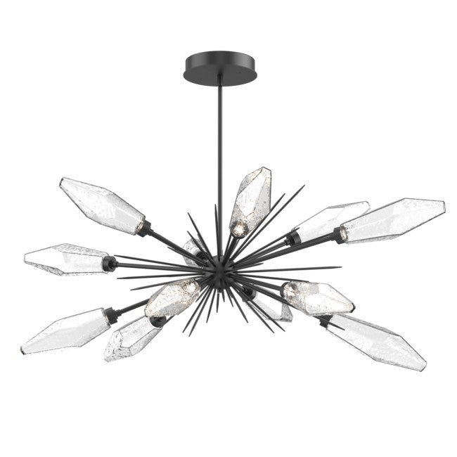 Elaris Rock Crystal Oval Chandelier 53.5'' - Richardrider