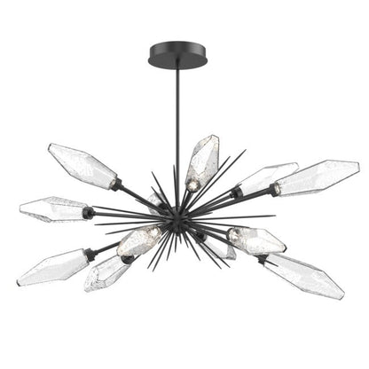 Elaris Rock Crystal Oval Chandelier 53.5'' - Richardrider