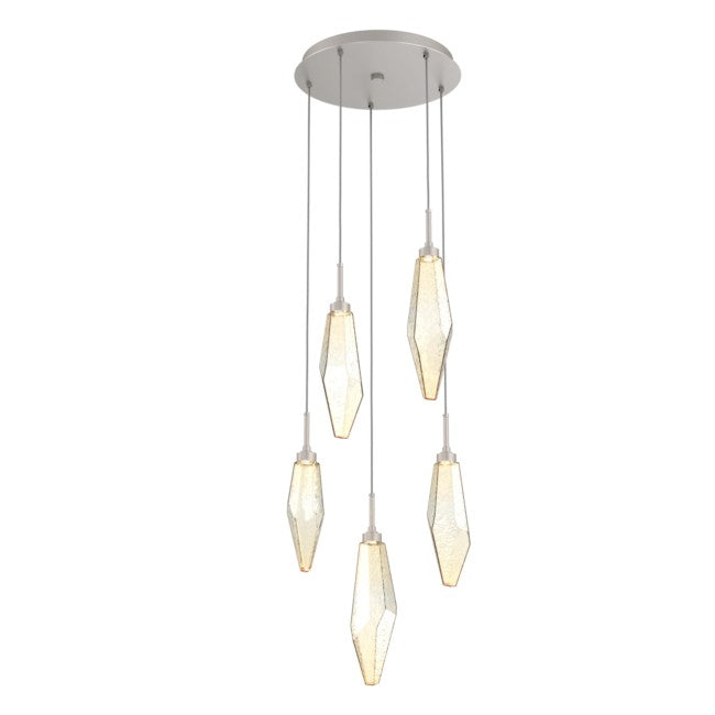 Rock Crystal Cluster Round Chandelier - Richardrider