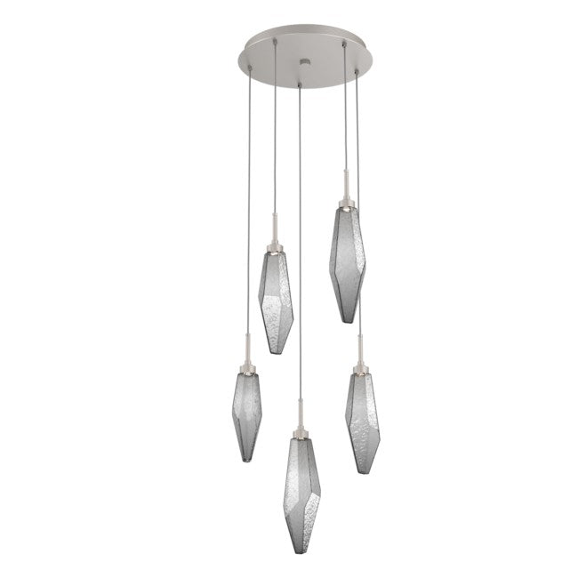 Rock Crystal Cluster Round Chandelier - Richardrider