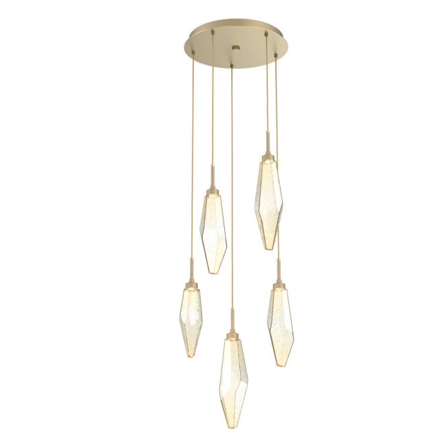 Rock Crystal Cluster Round Chandelier - Richardrider