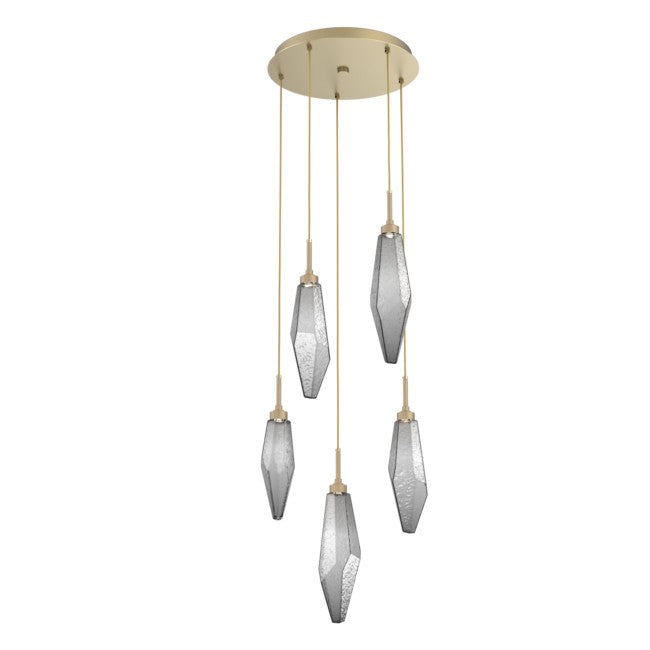 Rock Crystal Cluster Round Chandelier - Richardrider