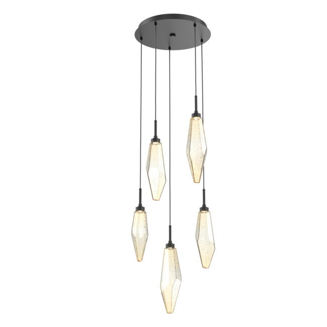 Rock Crystal Cluster Round Chandelier - Richardrider