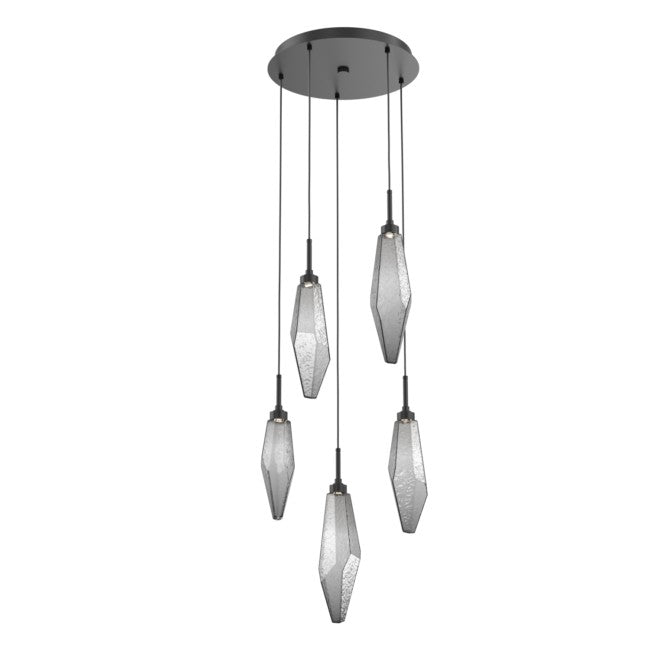 Rock Crystal Cluster Round Chandelier - Richardrider