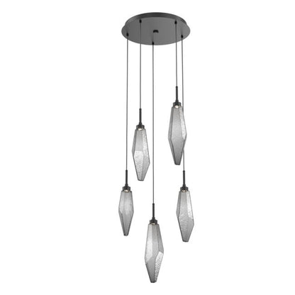 Rock Crystal Cluster Round Chandelier - Richardrider