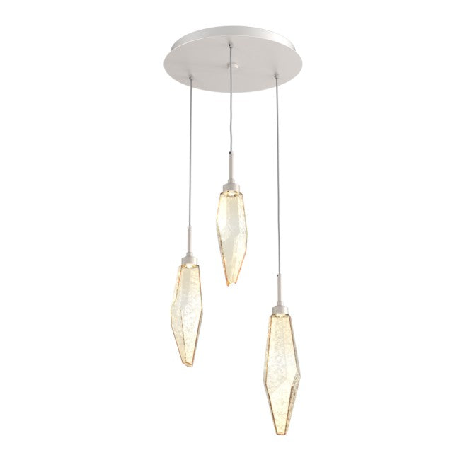 Rock Crystal Cluster Round Chandelier - Richardrider
