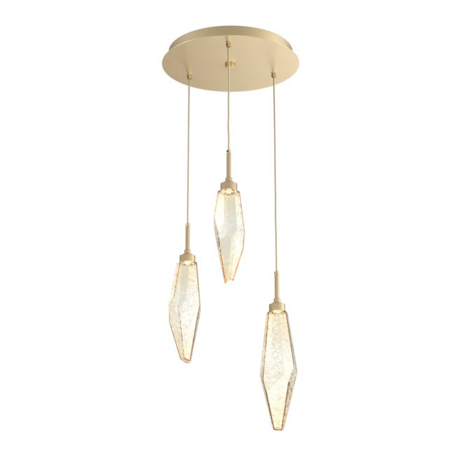 Rock Crystal Cluster Round Chandelier - Richardrider