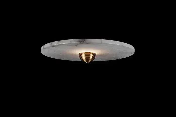 Alabaster Flushmount Wall Sconce - Richardrider