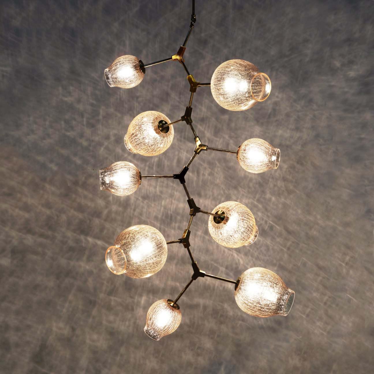 Covington Drop Globe Branching Bubble Chandelier 38'' - Richardrider