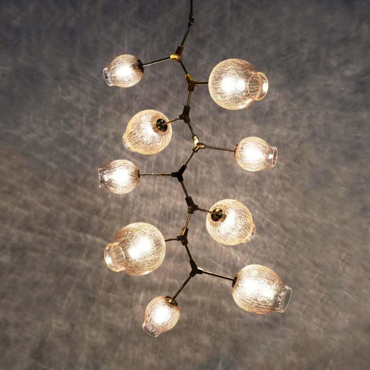 Covington Drop Globe Branching Bubble Chandelier 38'' - Richardrider
