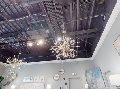 Reveille Crystal Constellation Seven-Light Pendant Chandelier - Richardrider