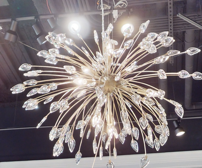 Reveille Crystal Constellation Seven-Light Pendant Chandelier - Richardrider