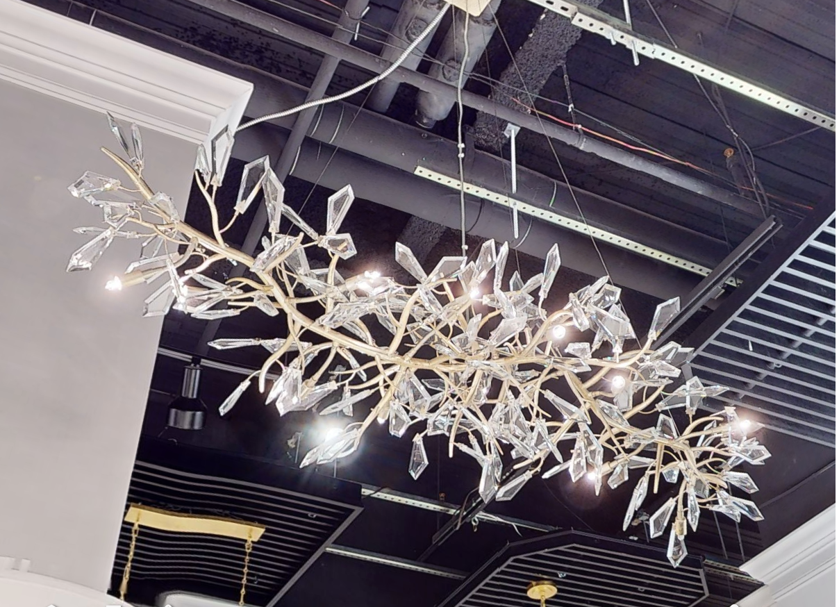 Kotta Twelve-Light Cut-Crystal Pendant Chandelier AJC-9281 - Richardrider