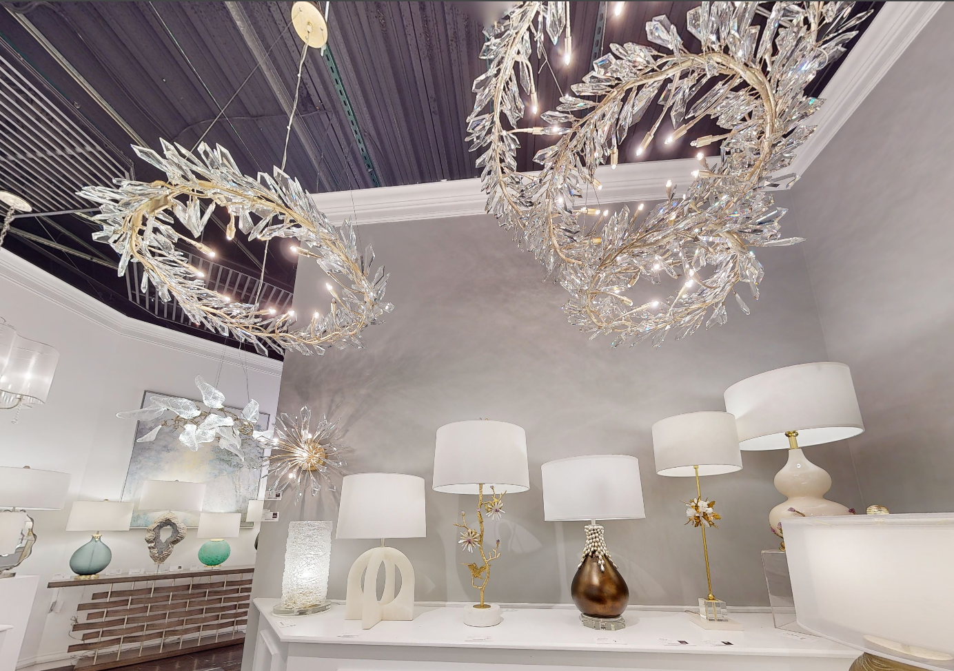 Kotta Twelve-Light Cut-Crystal Pendant Chandelier AJC-9281 - Richardrider