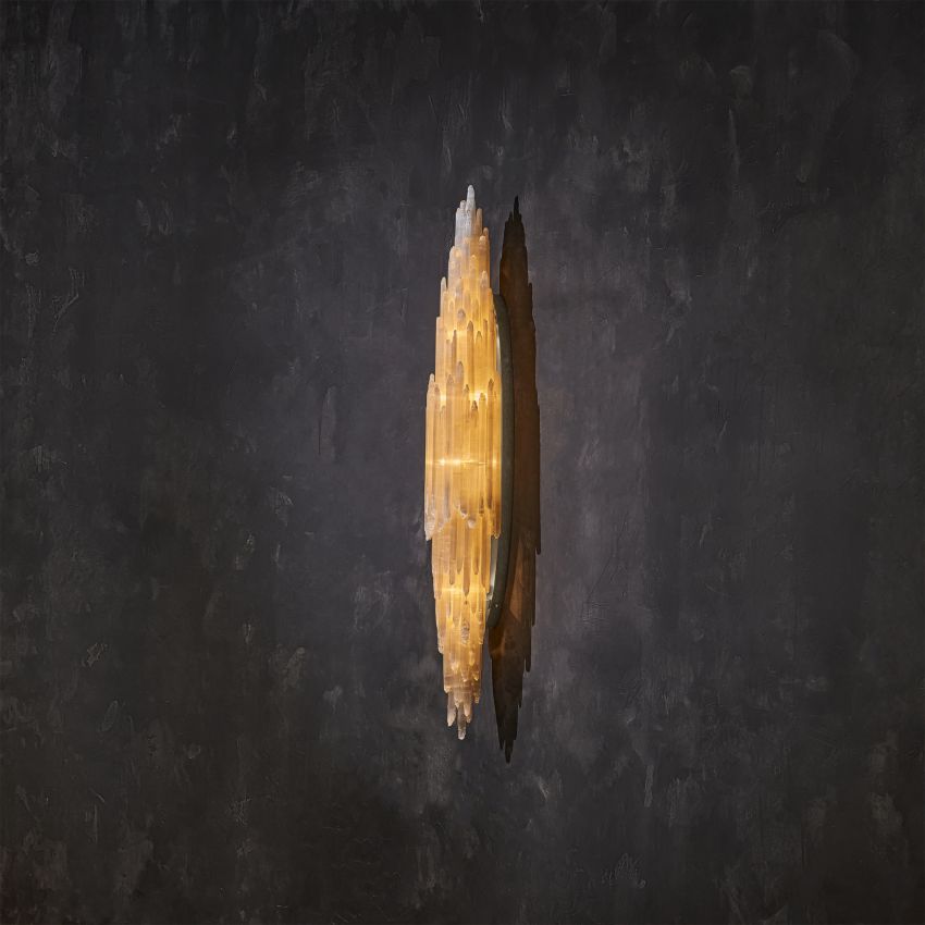 Shahida Selenite Wall Sconce - Richardrider