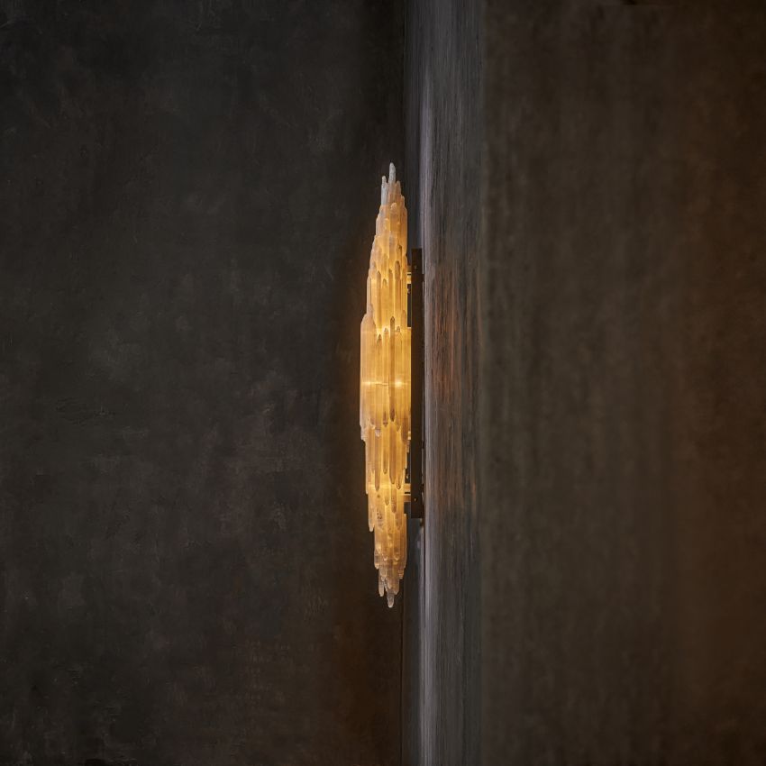 Shahida Selenite Wall Sconce - Richardrider