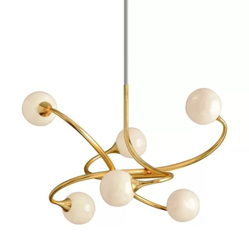 Pearl Pendant Chandelier 6 Lights - Richardrider