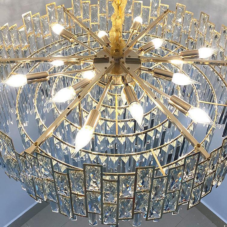 Palo clear Crystal Round Chandelier - Richardrider