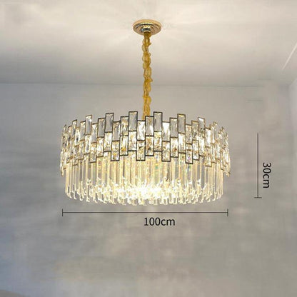 Palo clear Crystal Round Chandelier - Richardrider