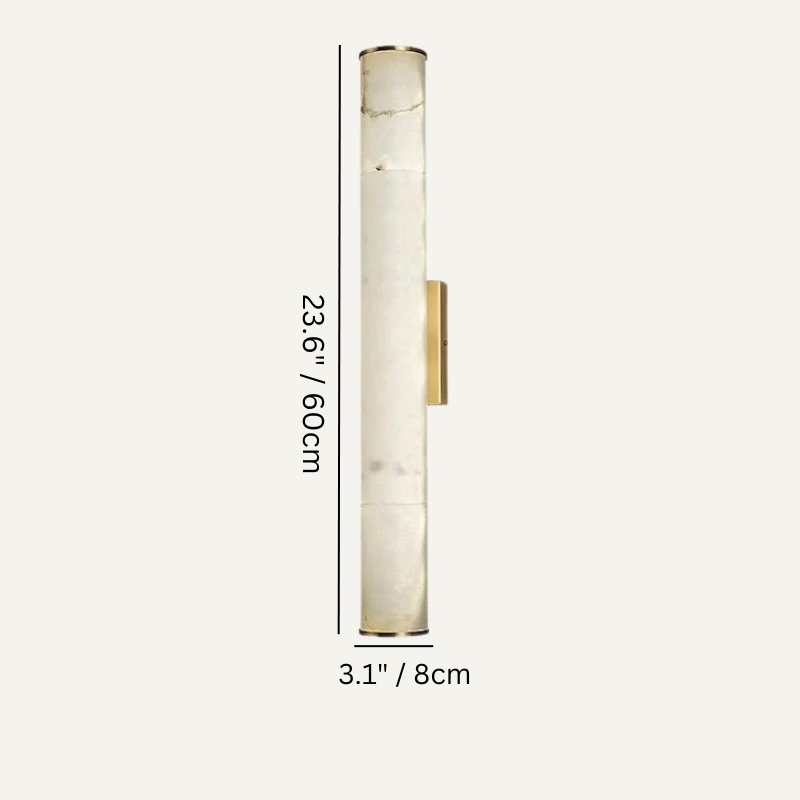 Sylvia Alabaster Wall Sconce - Richardrider