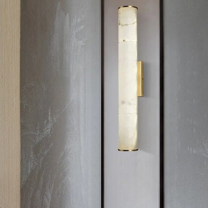 Sylvia Alabaster Wall Sconce - Richardrider