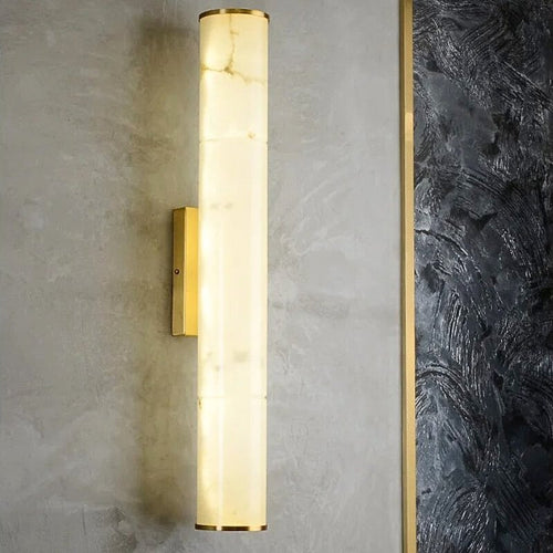 Sylvia Alabaster Wall Sconce - Richardrider