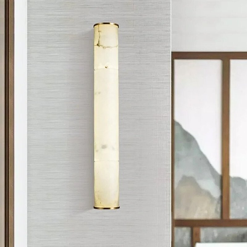 Sylvia Alabaster Wall Sconce - Richardrider