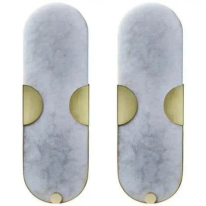 Pair of Alabaster Sconces - Richardrider