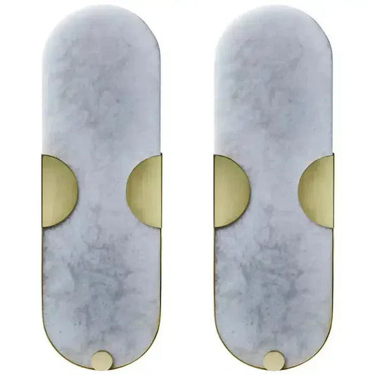 Pair of Alabaster Sconces - Richardrider