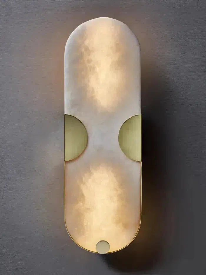 Pair of Alabaster Sconces - Richardrider