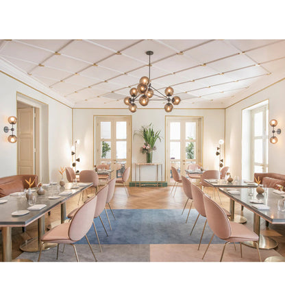 Modo Chandelier - 3 Sided, 10 Globes - Richardrider