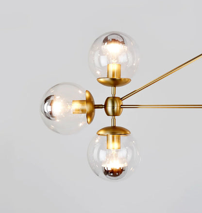Modo Chandelier - 3 Sided, 10 Globes - Richardrider