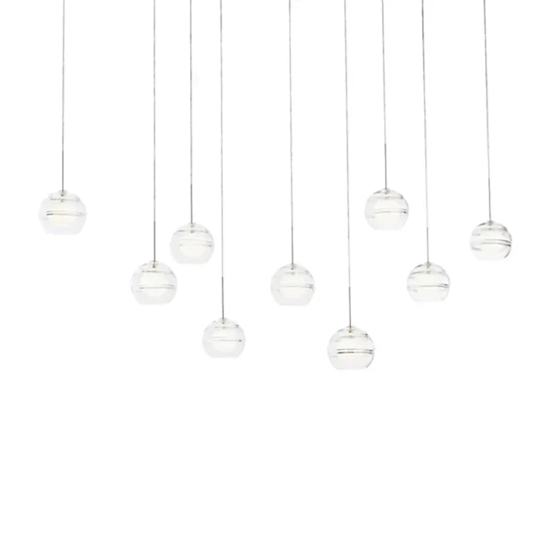 Art Glass Ball Sedona Pendant Chandelier - Richardrider