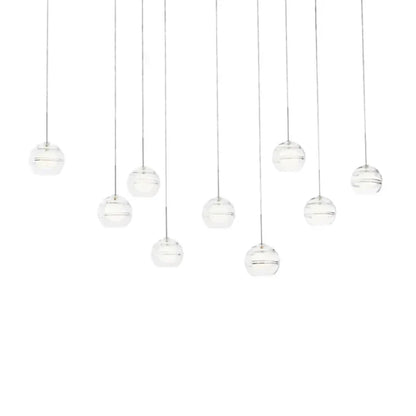 Art Glass Ball Sedona Pendant Chandelier - Richardrider