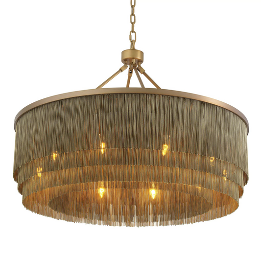 Tissot L (Brass/Bronze) Tassel Modern Chandelier - Richardrider