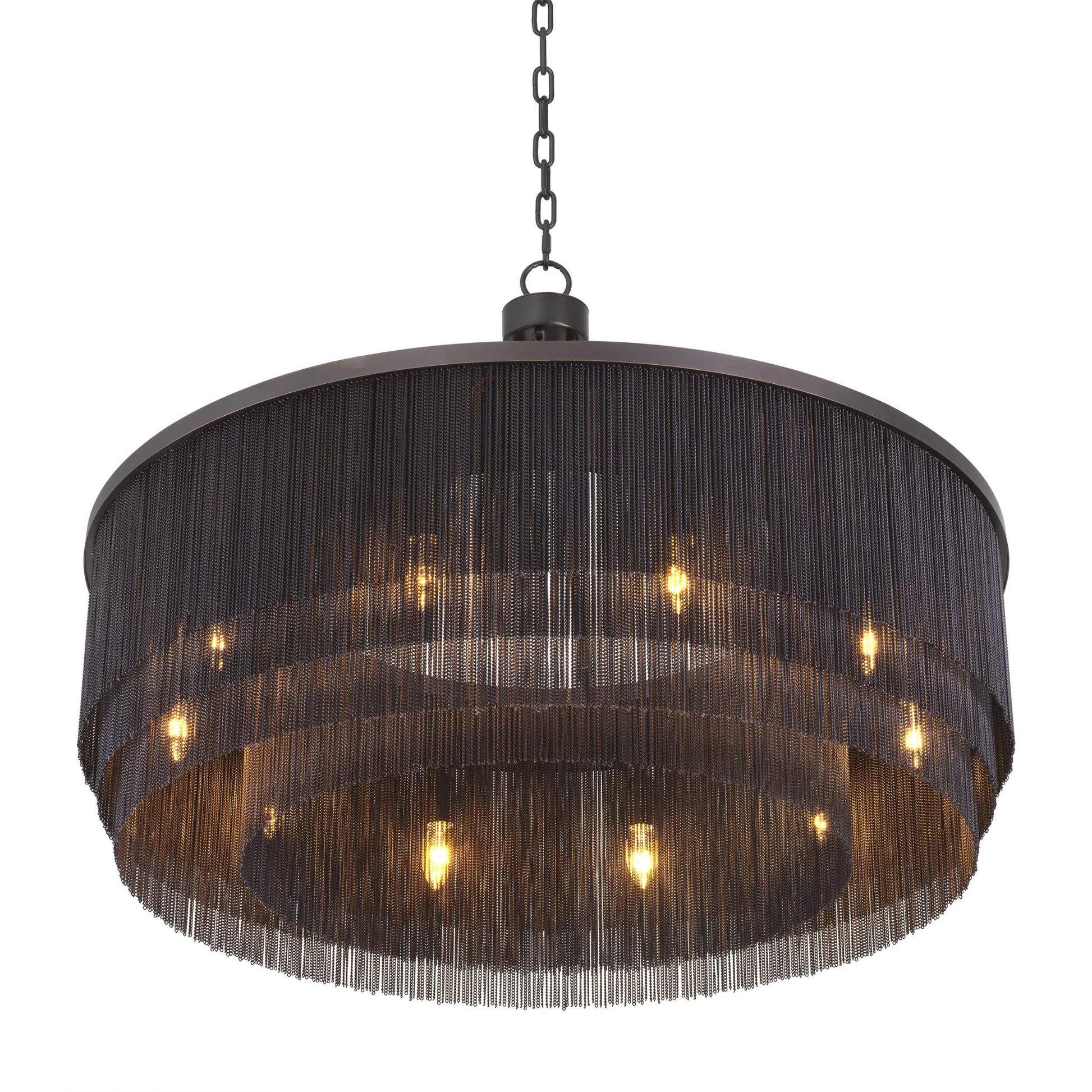 Tissot L (Brass/Bronze) Tassel Modern Chandelier - Richardrider