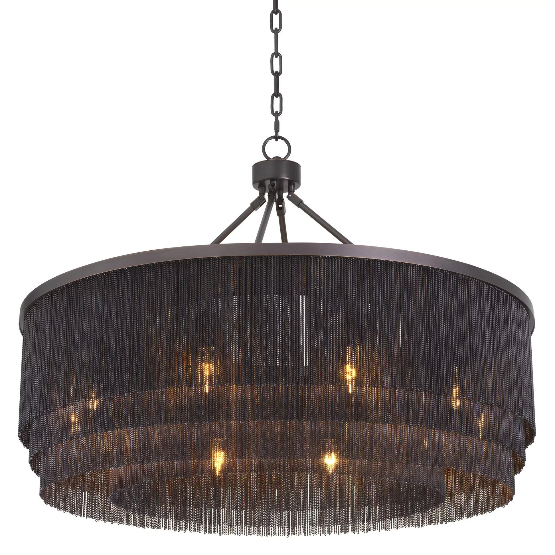 Tissot L (Brass/Bronze) Tassel Modern Chandelier - Richardrider