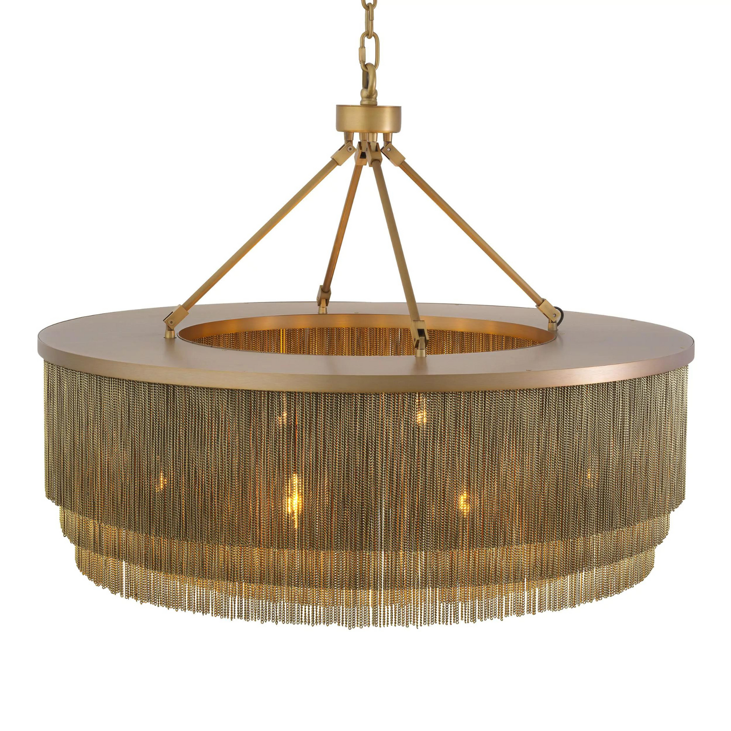 Tissot L (Brass/Bronze) Tassel Modern Chandelier - Richardrider