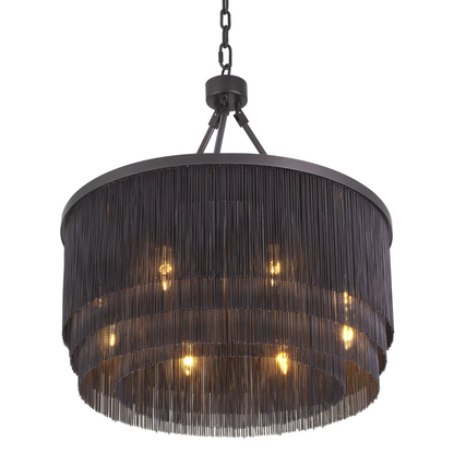 Tissot S (Brass/Bronze) Tassel Modern Chandelier - Richardrider