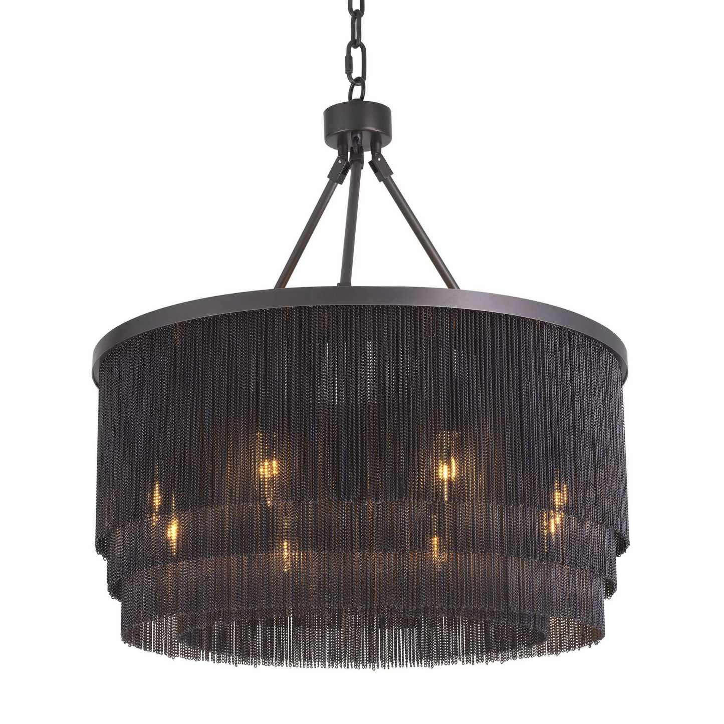 Tissot S (Brass/Bronze) Tassel Modern Chandelier - Richardrider
