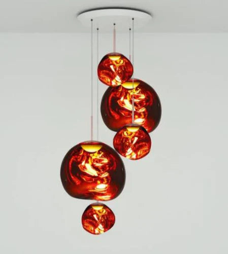 Modern Rock Acrylic Special Shape Pendant Lighting