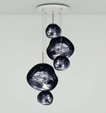 Modern Rock Acrylic Special Shape Pendant Lighting