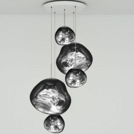 Modern Rock Acrylic Special Shape Pendant Lighting