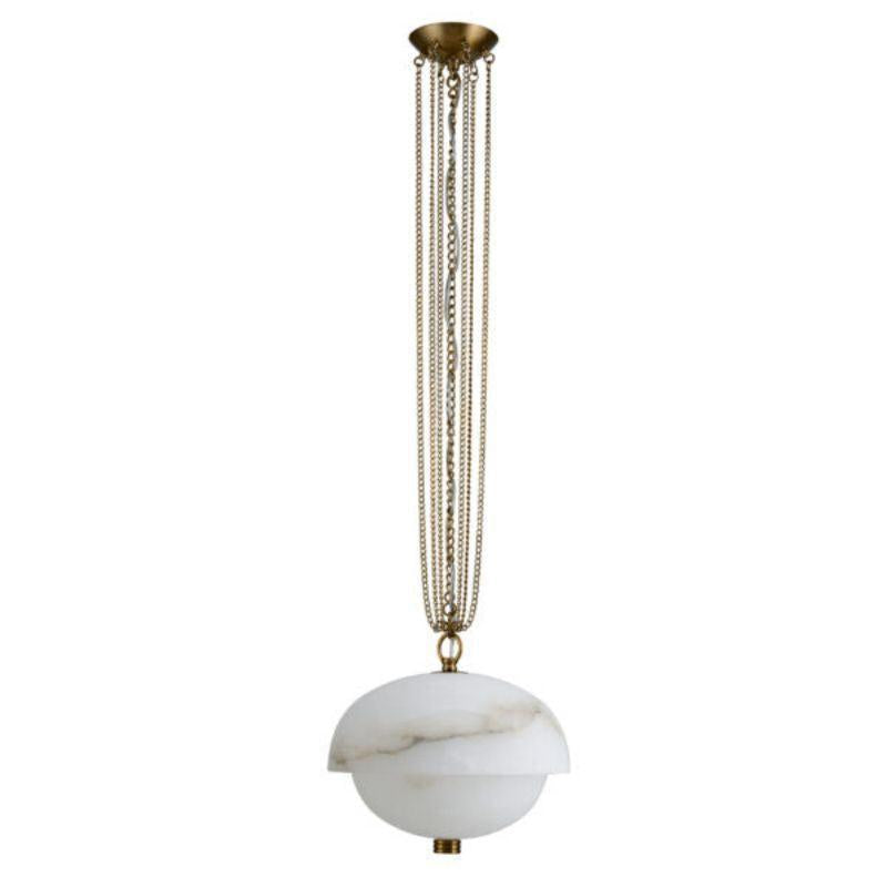 Volterra Alabaster LED Pendant 17” - Richardrider