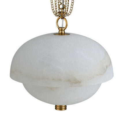 Volterra Alabaster LED Pendant 17” - Richardrider