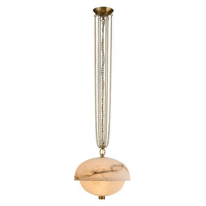 Volterra Alabaster LED Pendant 17” - Richardrider