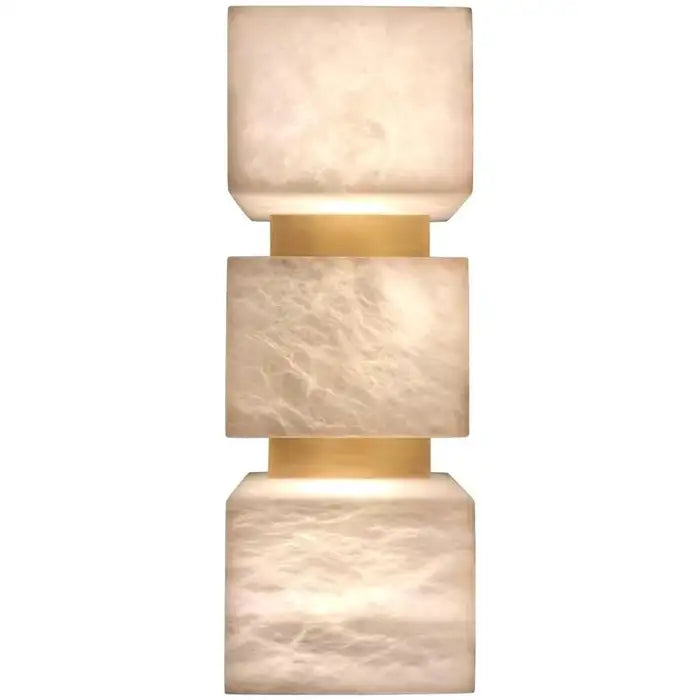 Alabaster Cubes Wall Sconce - Richardrider