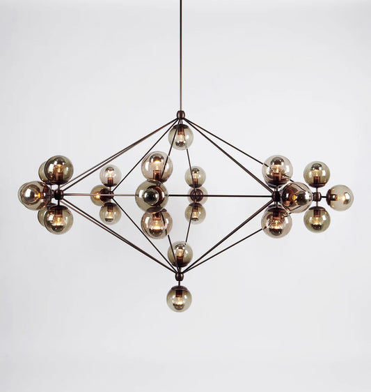 Modo Chandelier - 8 Sided, 27 Globes - Richardrider