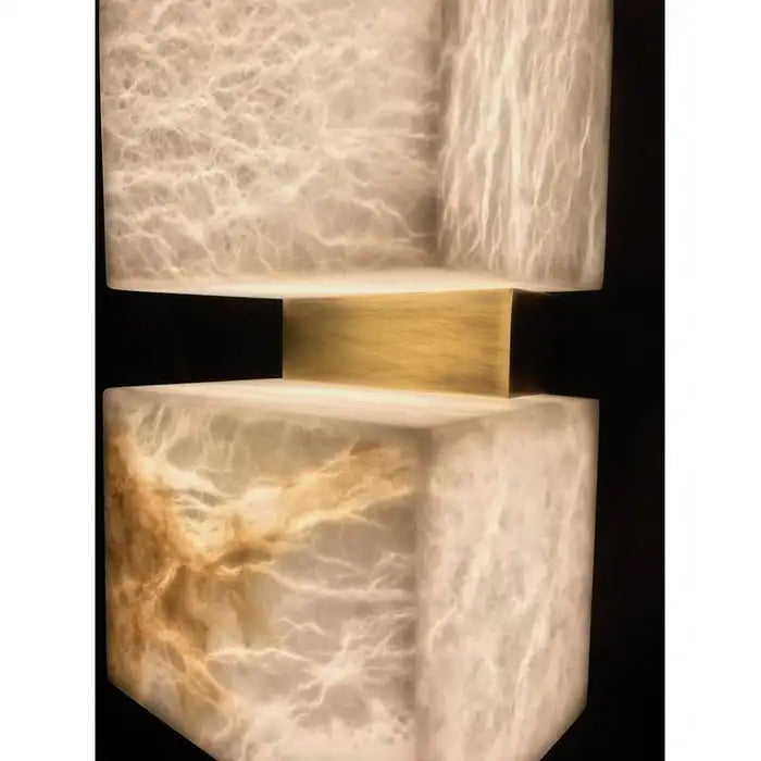 Alabaster Cubes Wall Sconce - Richardrider